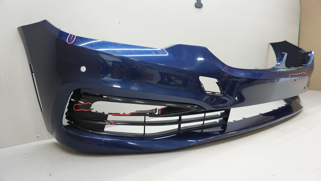 2017-2020 BMW 530E 530I 540I G30 SEDAN FRONT BUMPER COVER PANEL OEM 15067010