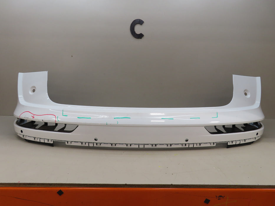 2018-2020 AUDI Q5 S-LINE REAR UPPER BUMPER COVER OEM 80A807511