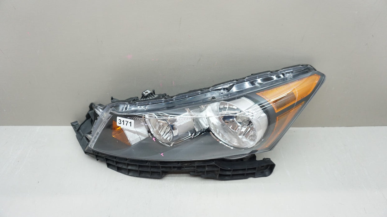 2008-2012 HONDA ACCORD FRONT LEFT DRIVERS SIDE HEADLIGHT HALOGEN OEM