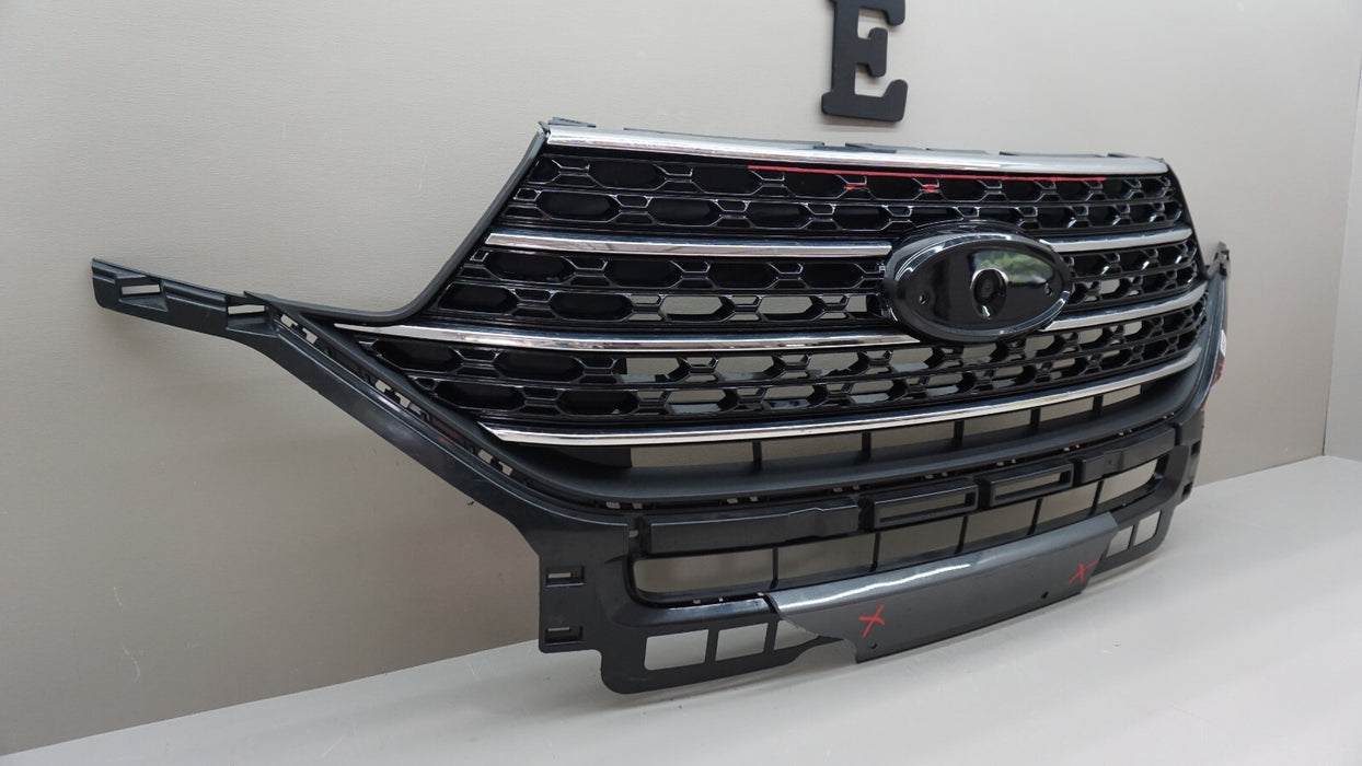 2020-2022 FORD EXPLORER XLT FRONT BUMPER RADIATOR GRILLE GRILL OEM MB5B-8200-JAW