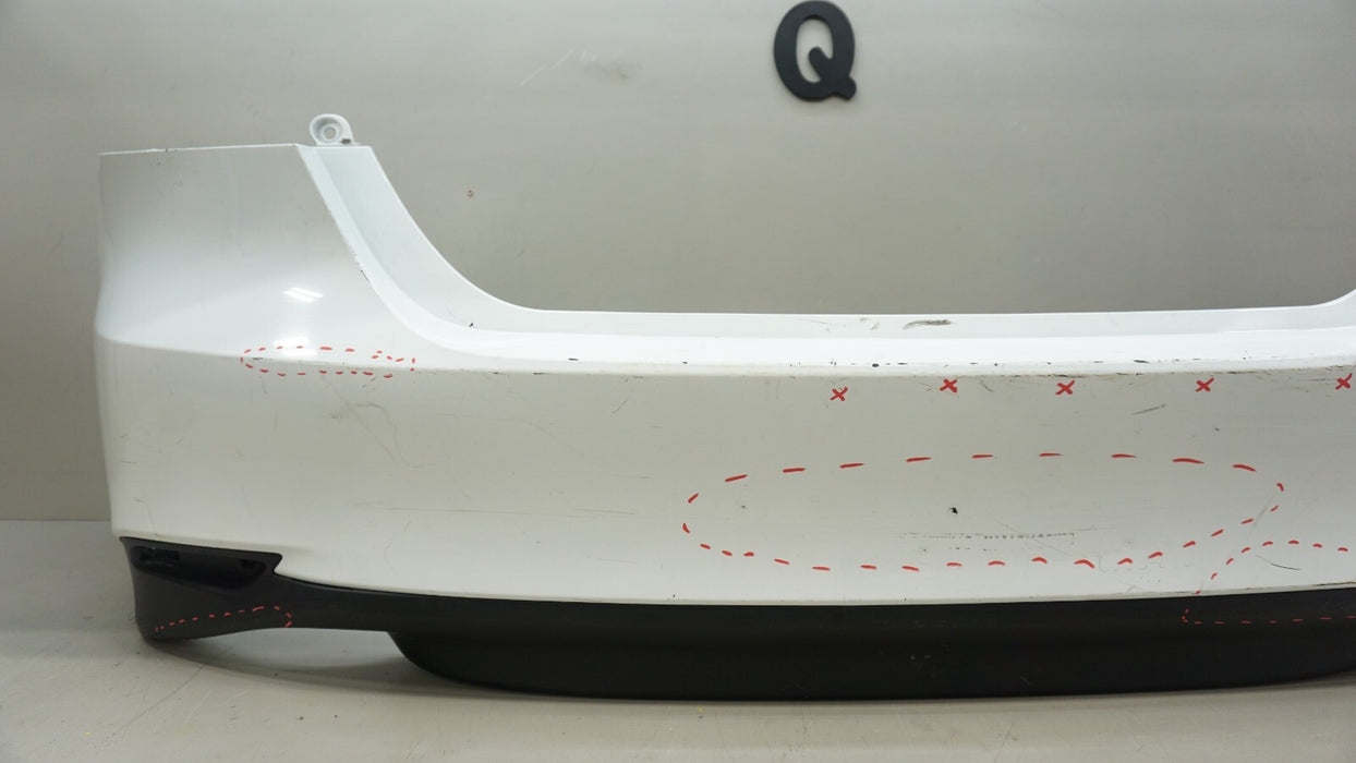 2018-2019 TOYOTA CAMRY REAR BUMPER COVER W/O SENSOR HOLES OEM 52169-06150