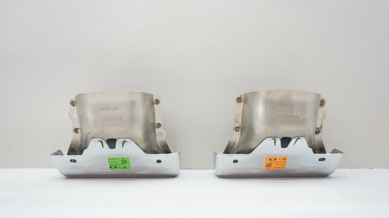 2021-2024 CHEVROLET SILVERADO GMC SIERRA 1500 CHROME EXHAUST TIPS 85084203 OEM