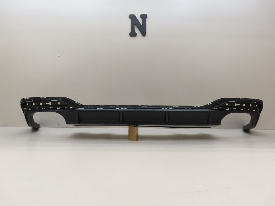 2020-2023 AUDI A5 S5 B9 REAR BUMPER COVER VALANCE DIFFUSER OEM 8W6807521AK