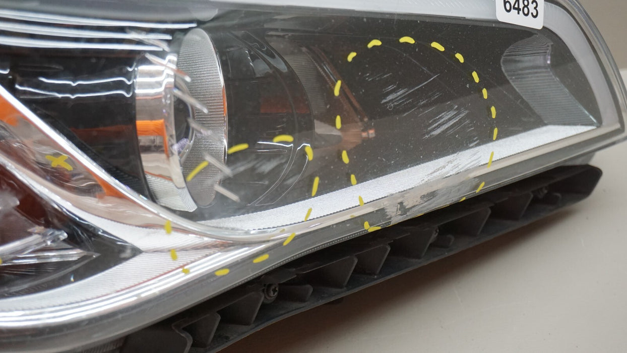 2015-2017 HYUNDAI SONATA FRONT RH RIGHT PASSENGER SIDE HALOGEN HEADLIGHT OEM