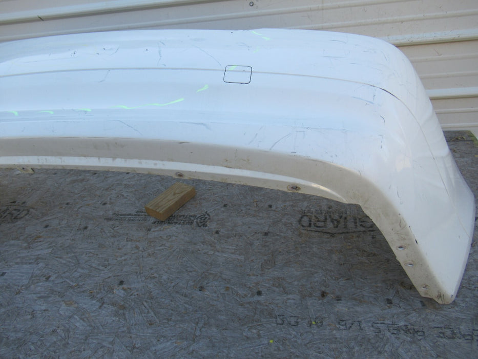 2006 - 2008 BMW 328I 335I E90 REAR BUMPER COVER PANEL WHITE PLASTIC FACTORY OEM