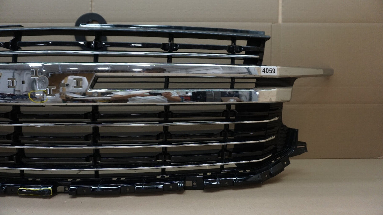 2021-2022 CHEVROLET TAHOE SUBURBAN FRONT RADIATOR GRILLE GRILL OEM 21 22