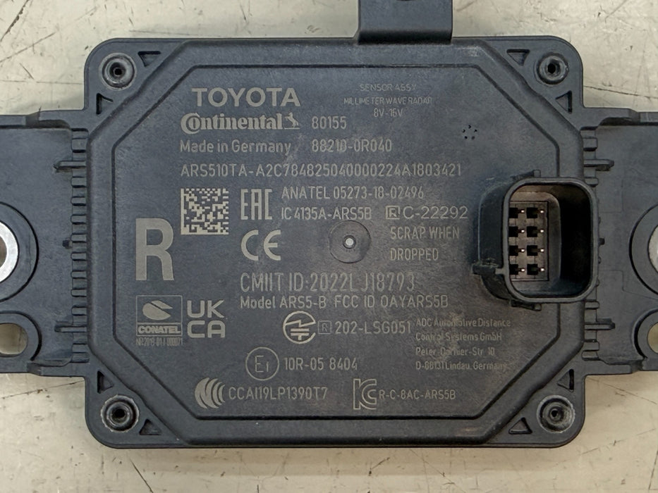 2018-2024 TOYOTA LEXUS ADAPTIVE CRUISE DISTANCE RADAR SENSOR 88210-33120 OEM