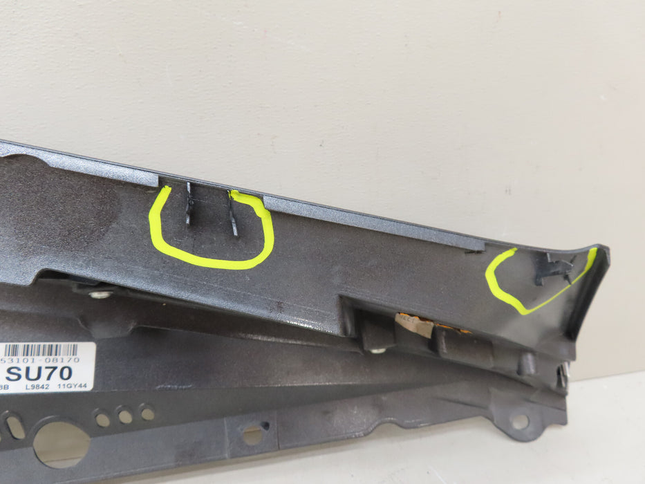2018 2019 2020 TOYOTA SIENNA FRONT UPPER RADIATOR GRILLE GRILL OEM 53101-08170
