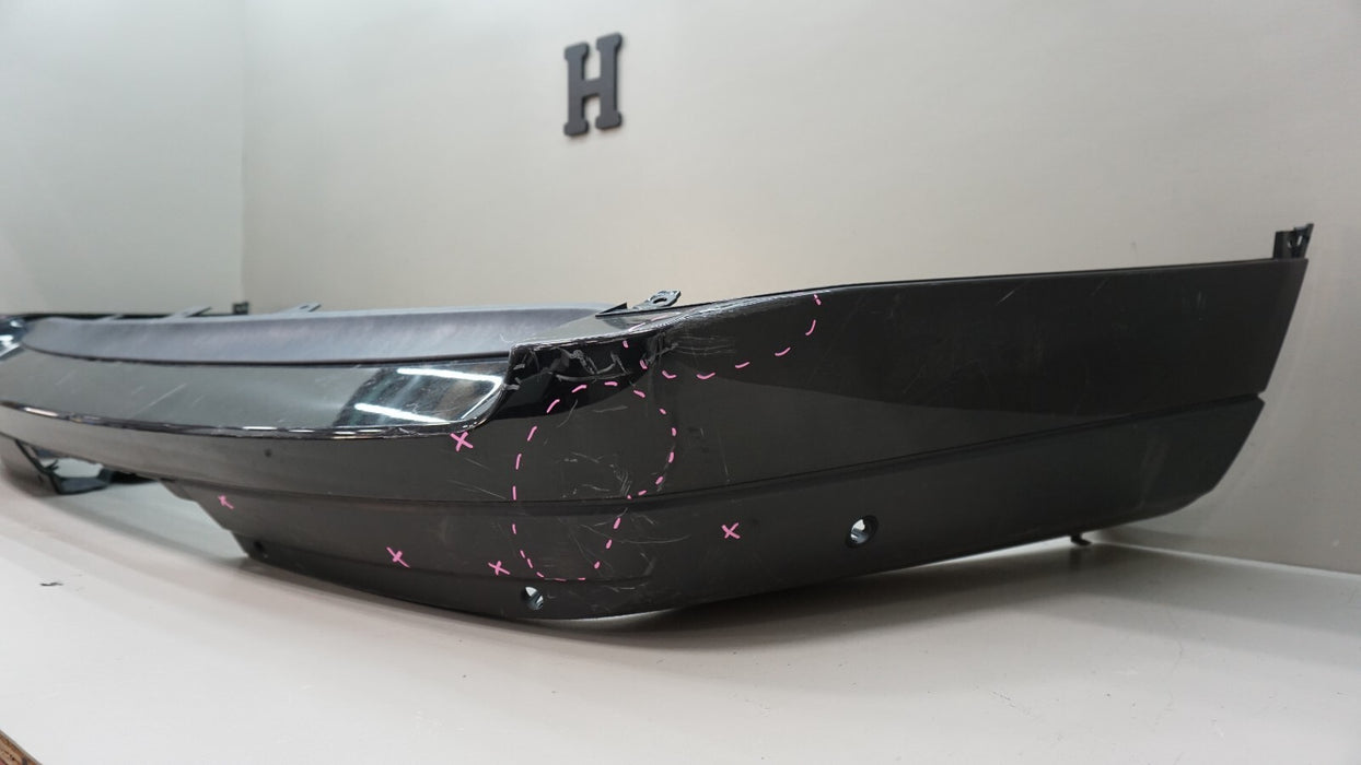 2014-2018 LAND ROVER RANGE ROVER HSE REAR BUMPER COVER PLASTIC JK52-17D781-C OEM