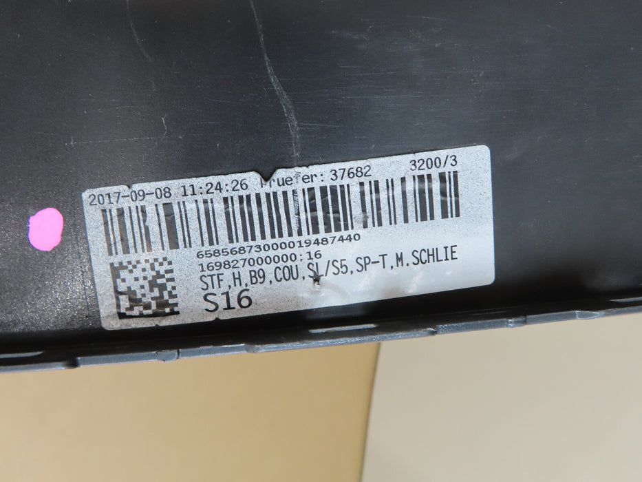 2018 2019 AUDI A5 S5 B9 S-LINE REAR BUMPER COVER OEM 8W6807385A