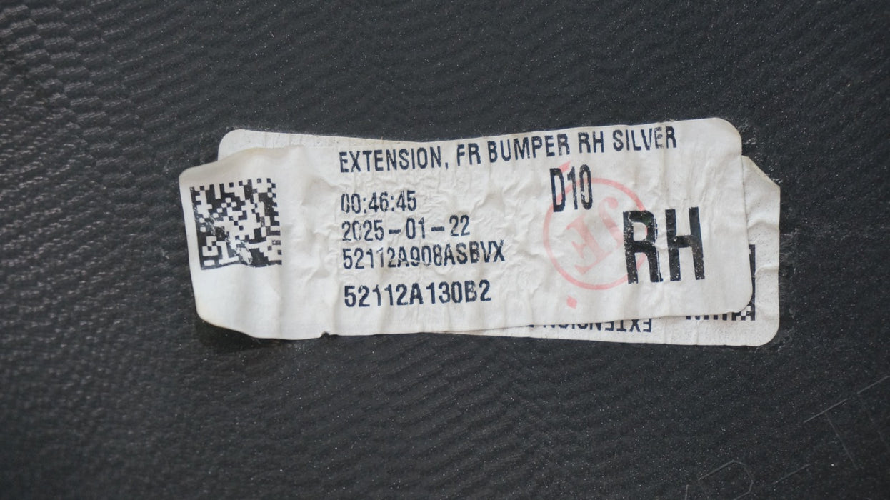 2022-2025 TOYOTA COROLLA CROSS REAR LEFT DRIVERS SIDE BUMPER END CAP 52112-0A130