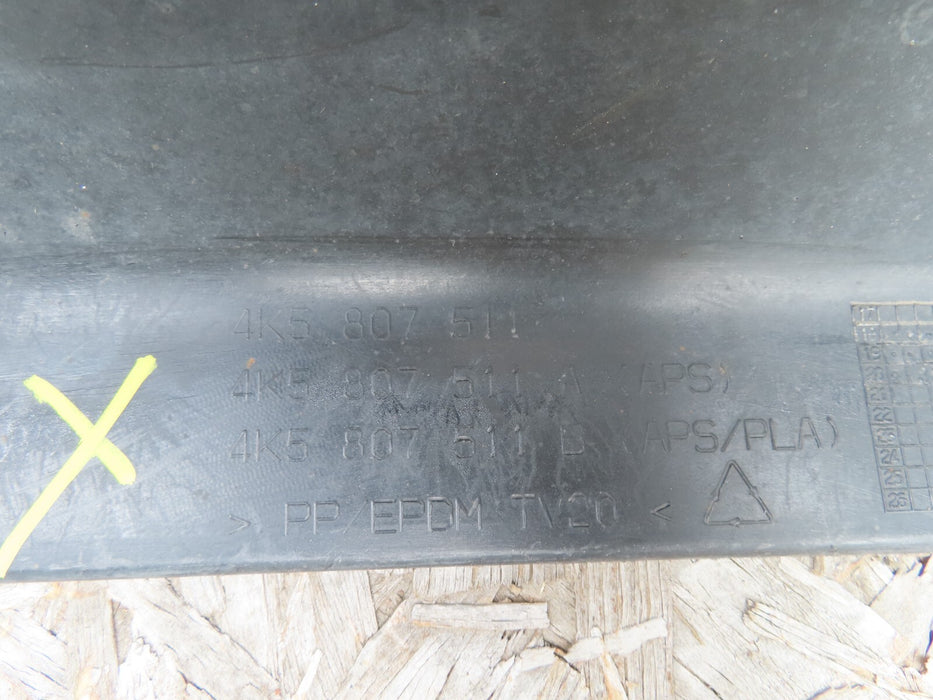 2018-2023 AUDI A6 PREMIUM PRESTIGE SEDAN REAR BUMPER COVER PANEL OEM 4K5807511