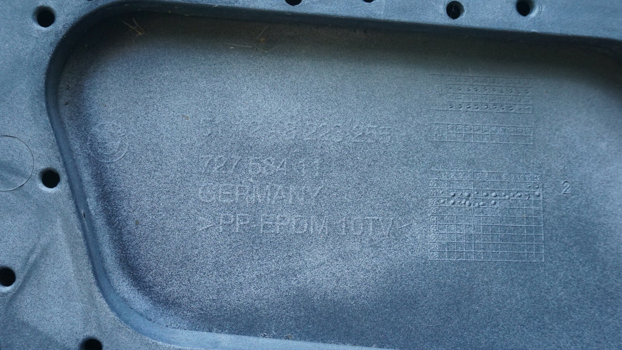 2002-2005 BMW 745I 745LI E65 E66 REAR BUMPER COVER PANEL 51128223255 OEM