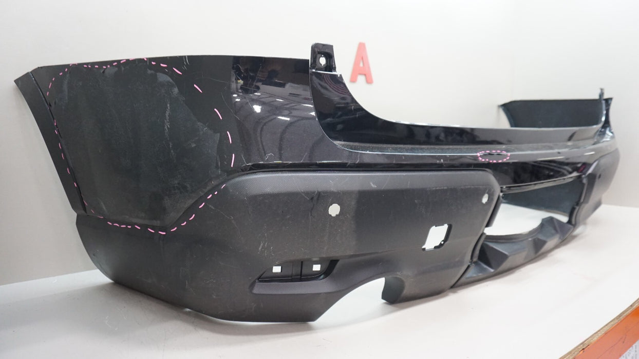 2019-2023 SUBARU ASCENT REAR BUMPER COVER PANEL W/ SENSOR HOLES OEM 57704-XC01A