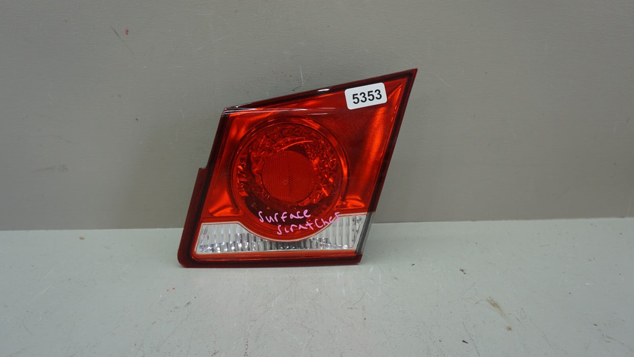 2011-2015 CHEVROLET CRUZE REAR RIGHT PASSENGER SIDE INNER TAIL LIGHT LAMP OEM