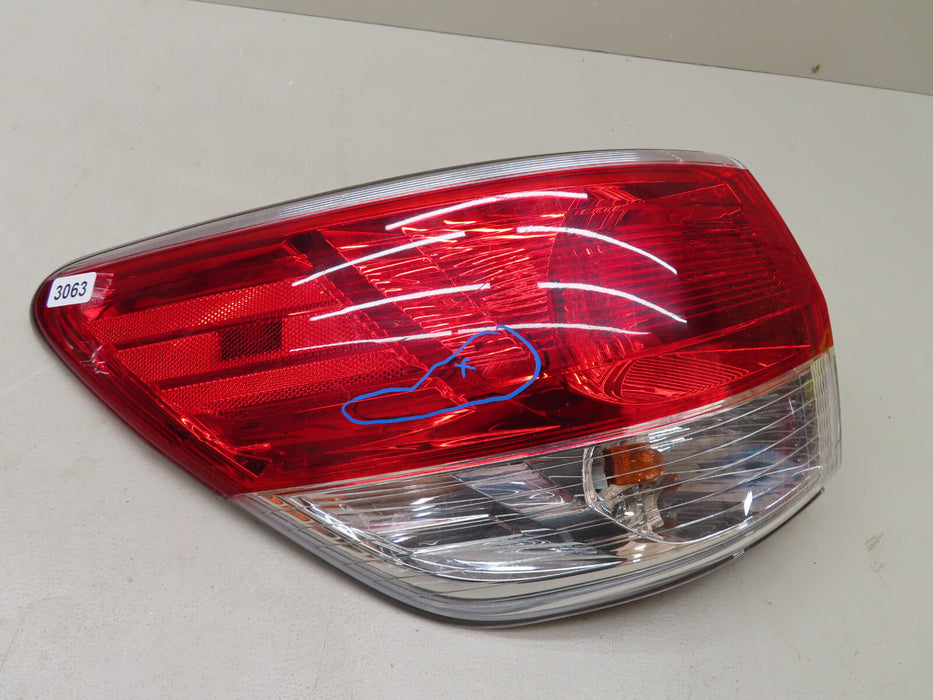 2013 2014 2015 2016 2017 NISSAN PATHFINDER LEFT DRIVER SIDE TAIL LIGHT LAMP OEM