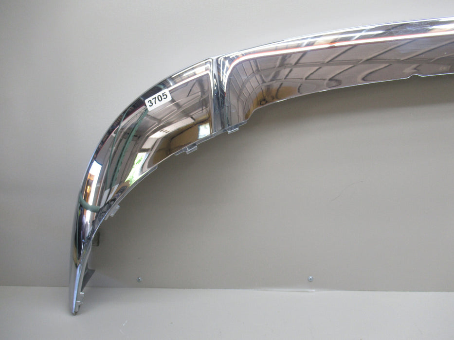 2011-2014 Chevrolet Silverado 2500 3500 Front Upper Bumper Cover Chrome Cap OEM