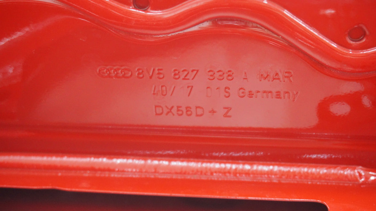 2015-2020 AUDI A3 REAR TRUNK LID PANEL WITH EMBLEMS 8V5827338A OEM