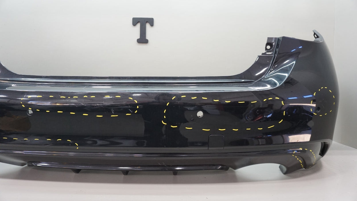 2018-2021 INFINITI Q50 REAR BUMPER COVER PANEL PLASTIC OEM 850226HH