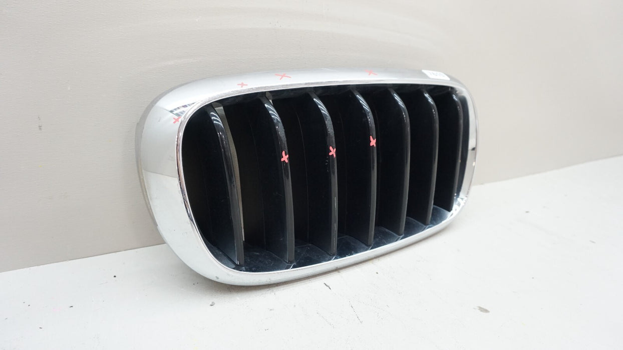 2014-2018 BMW X5 FRONT RH RIGHT GRILLE GRILL KIDNEY OEM 7316076