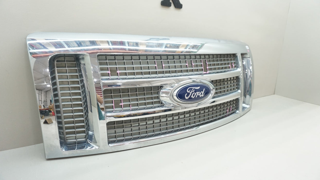 2009-2014 FORD F-150 FORD F150 FRONT RADIATOR CHROME GRILLE OEM