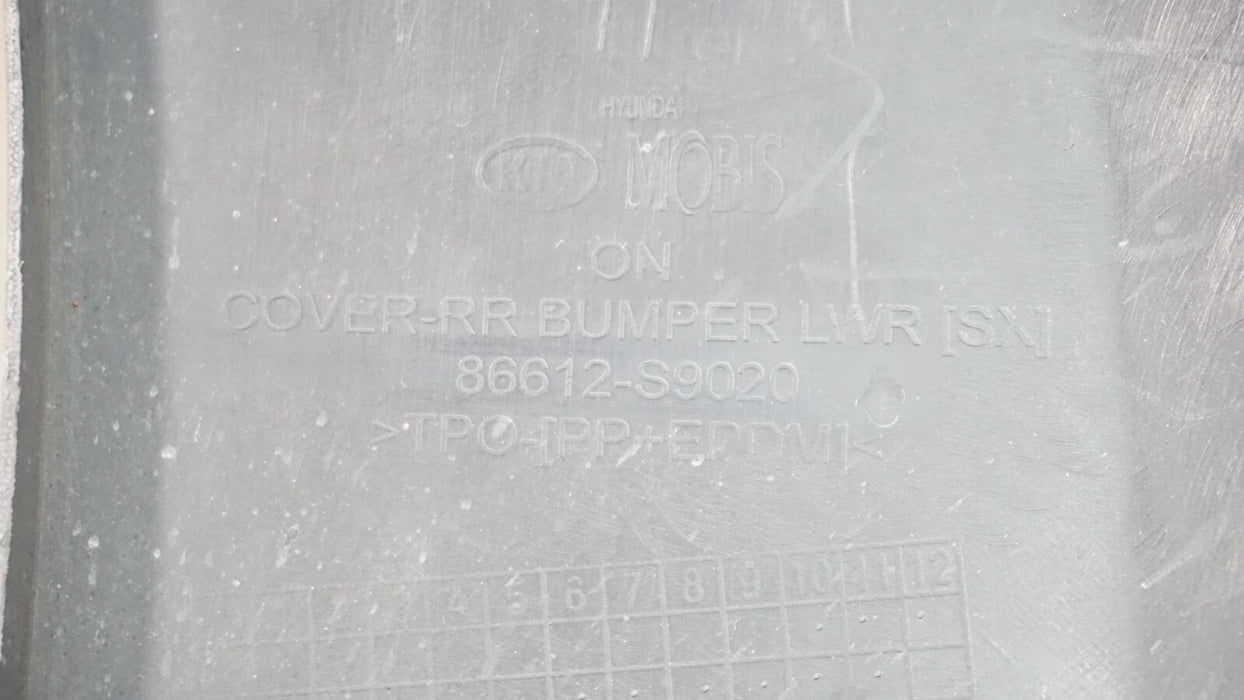 2020-2022 KIA TELLURIDE REAR BUMPER COVER PANEL OEM 86612-S9020