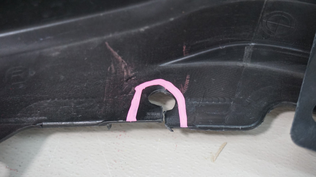 2016-2017 SUBARU CROSSTREK FRONT BUMPER COVER PANEL OEM 57704FJ070