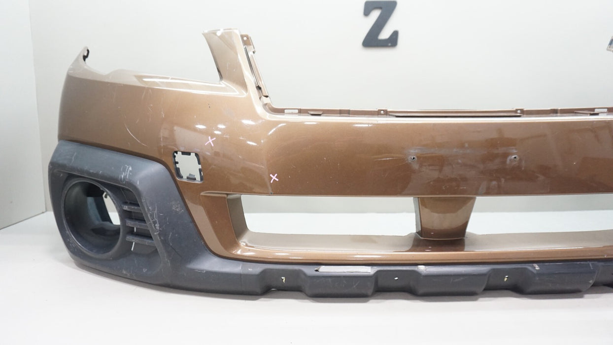 2013-2014 SUBARU OUTBACK WAGON FRONT BUMPER COVER PANEL OEM 57704AJ12A