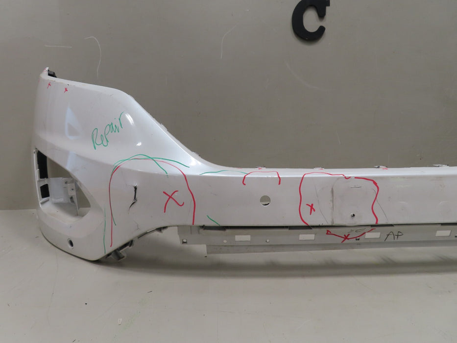 2015-2018 FORD EDGE SUV FRONT BUMPER COVER W/ SENSOR HOLE OEM FT4B-17F003-AEW
