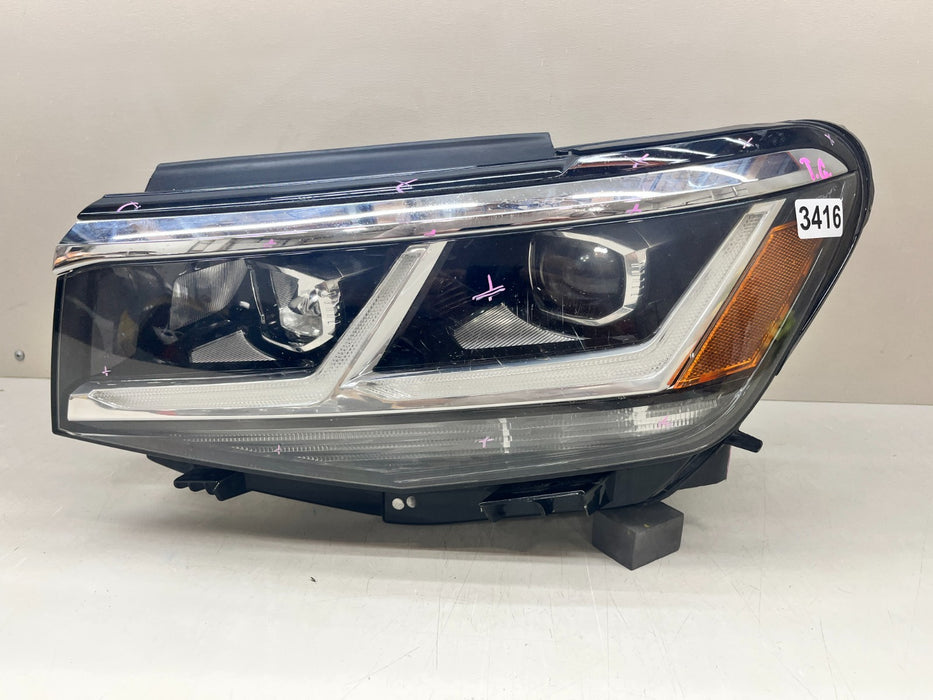 2020-2022 VOLKSWAGEN ATLAS CROSS SPORT IQ LEFT ADAPTIVE HEADLIGHT OEM