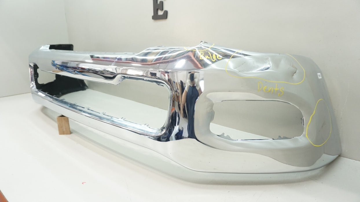 2011-2016 FORD F-250 F-350 FRONT CHROME METAL BUMPER COVER OEM