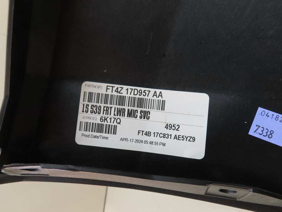 2015-2018 FORD EDGE FRONT LOWER FASCIA BUMPER COVER OEM