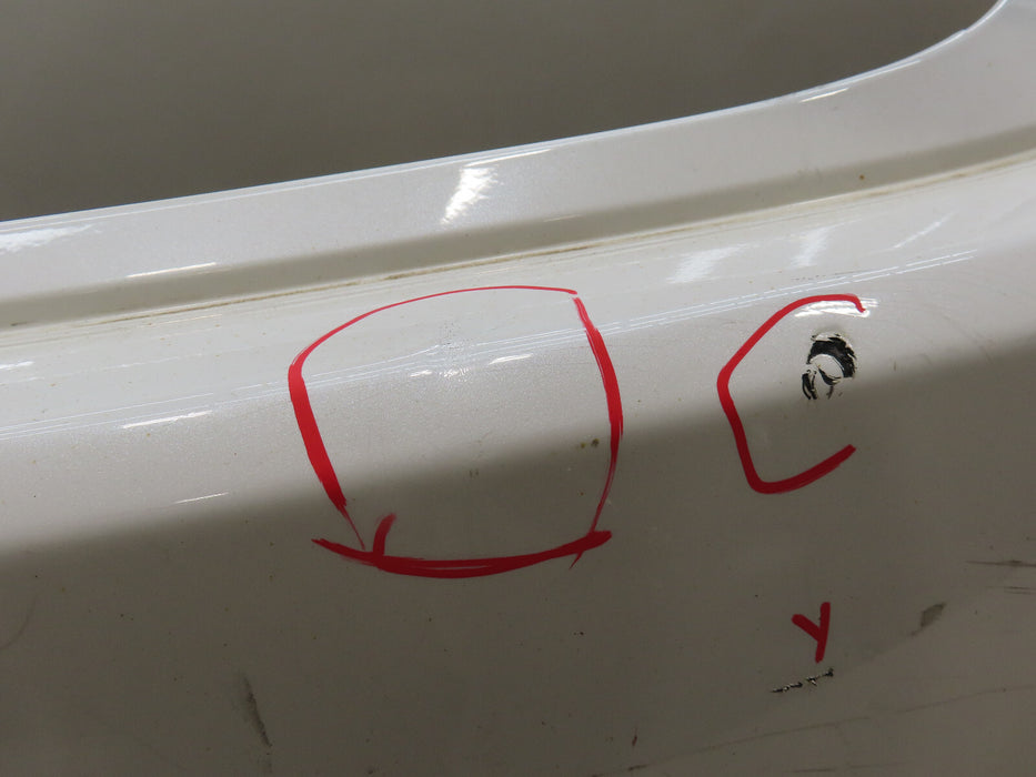 2015-2017 ACURA TLX REAR BUMPER COVER OEM 71501-TZ3-A000