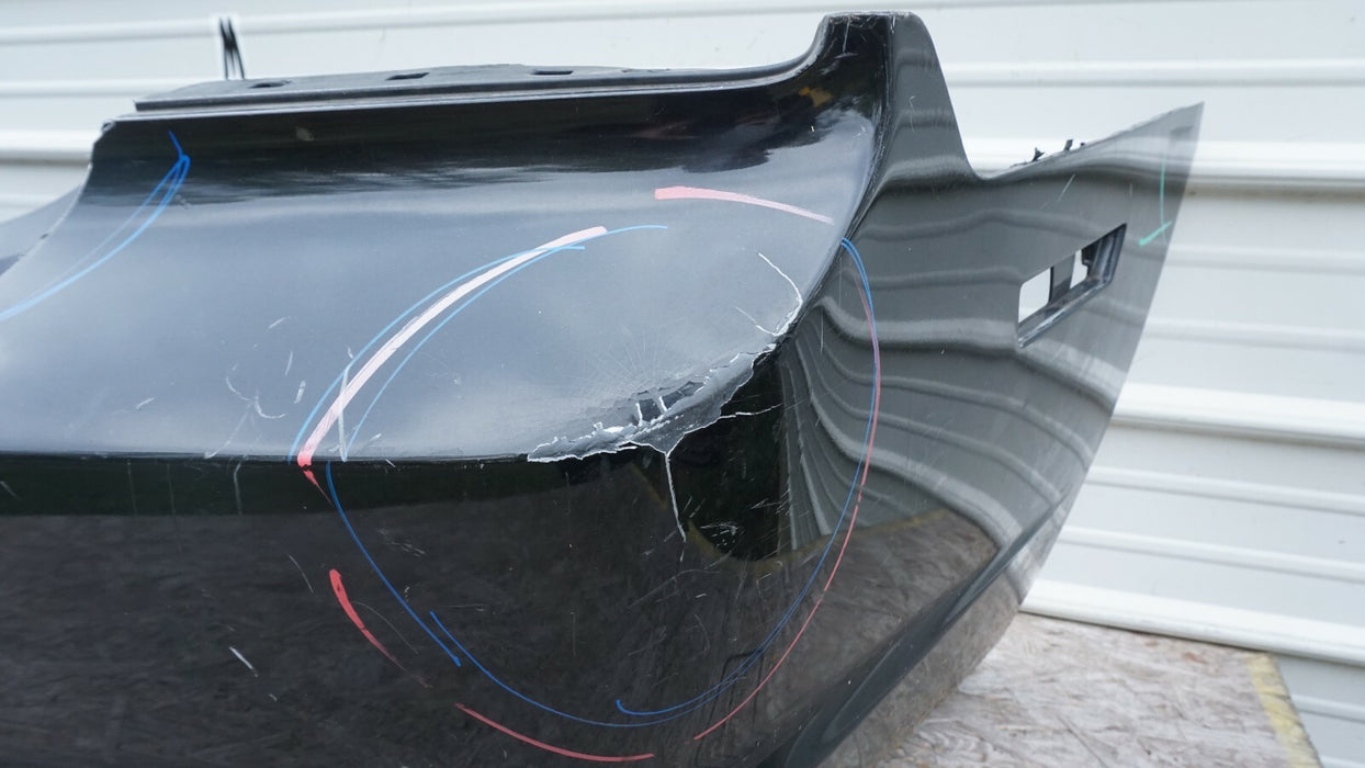 2011-2014 DODGE CHARGER REAR BUMPER COVER PANEL ASSEMBLY PLASTIC 11 12 13 14 OEM