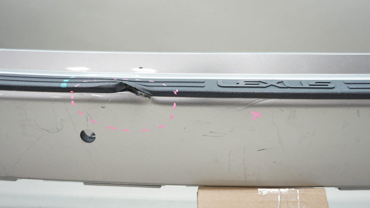 2015-2017 LEXUS NX200T NX300H SUV REAR BUMPER COVER PANEL W/ SENSOR HOLE OEM