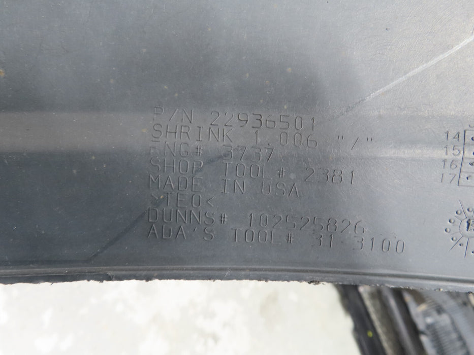 2015-2020 CHEVROLET TAHOE SUBURBAN FRONT LOWER BUMPER COVER VALANCE OEM 22936501
