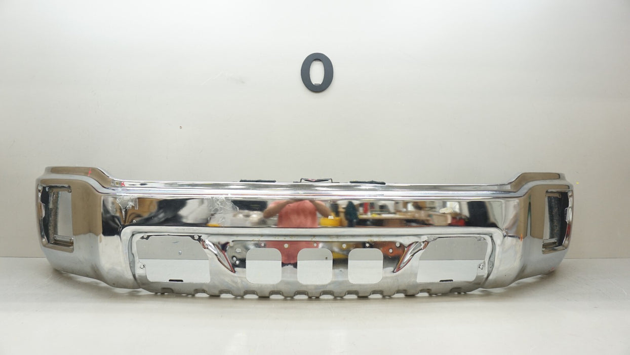2014-2015 GMC SIERRA 1500 PICKUP FRONT METAL BUMPER COVER PANEL OEM 134Z15