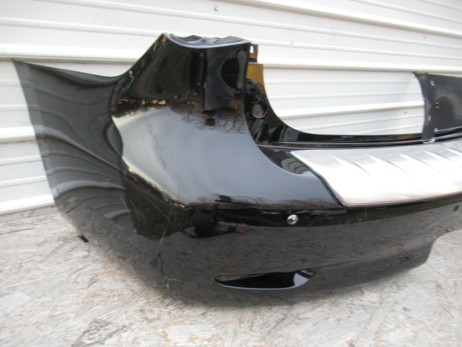 2011-2013 INFINITY QX56 REAR BUMPER COVER PANEL W/ PARKING SENSOR HOLES OEM