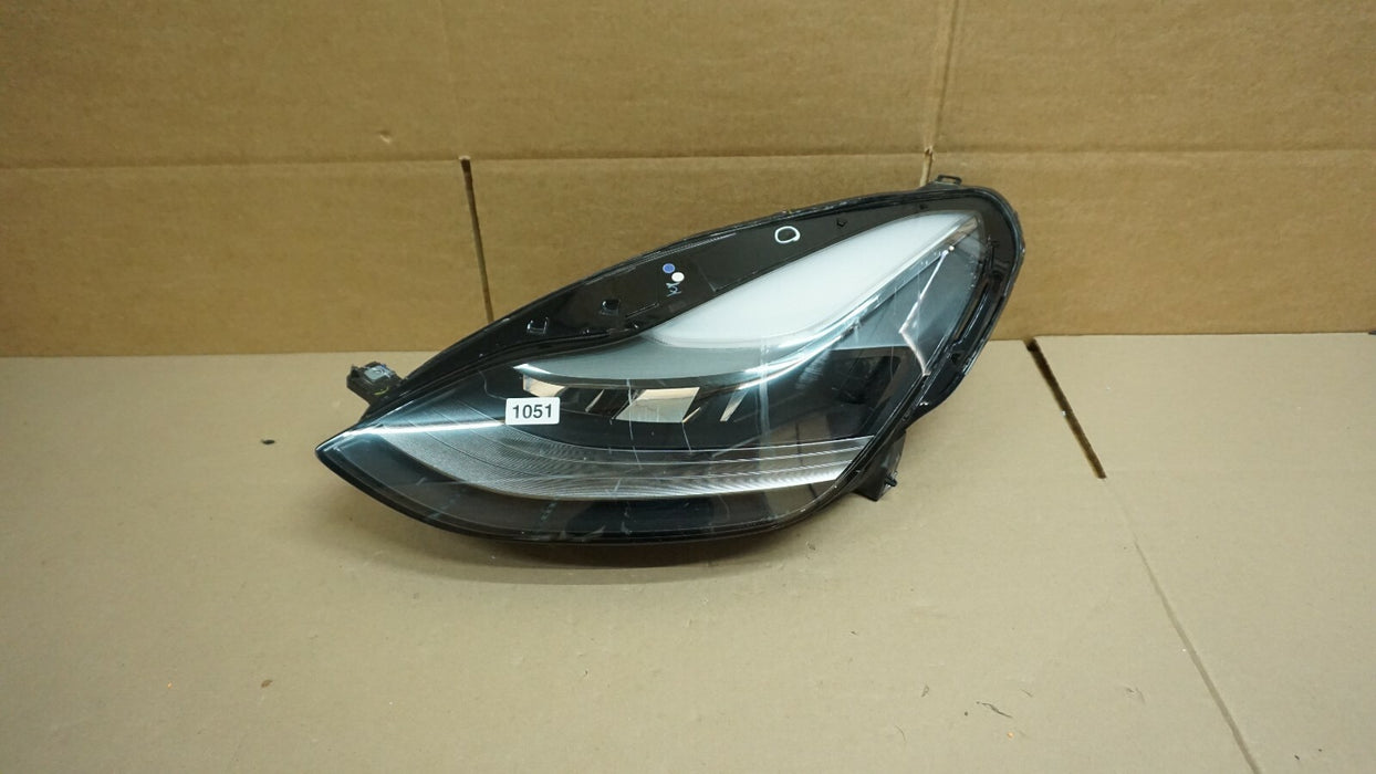2021-2022 TESLA MODEL 3 Y FRONT LEFT DRIVER HEADLIGHT LED MATRIX ADAPTIVE OEM