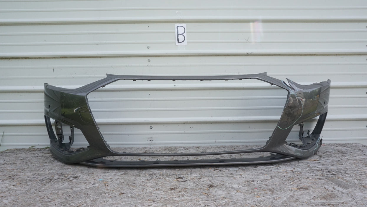 2020-2021 AUDI A4 S-LINE B9 FRONT BUMPER COVER PANEL ASSEMBLY 20 21 OEM