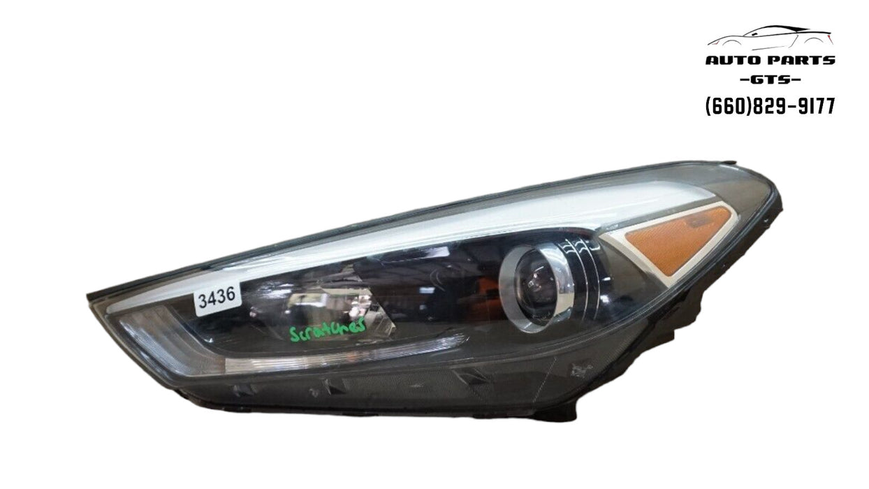 2016-2018 HYUNDAI TUCSON LEFT DRIVER SIDE HALOGEN HEADLIGHT CAPA AFTERMARKET