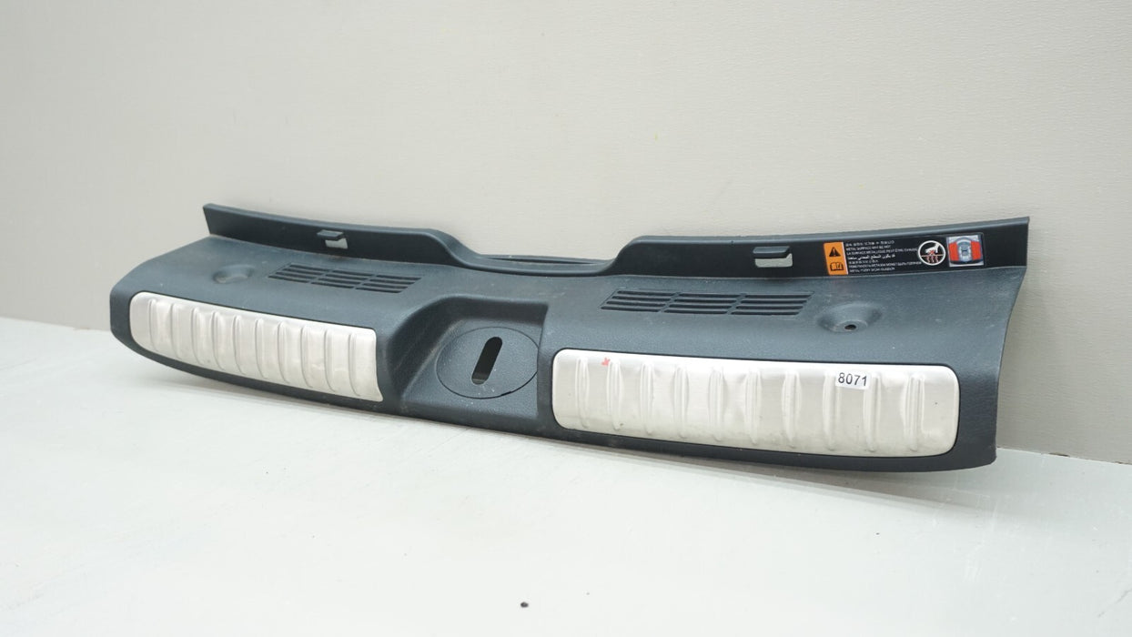 2018-2023 KIA STINGER TRUNK LOCK SILL SCUFF PLATE TRIM OEM 85770-J5500