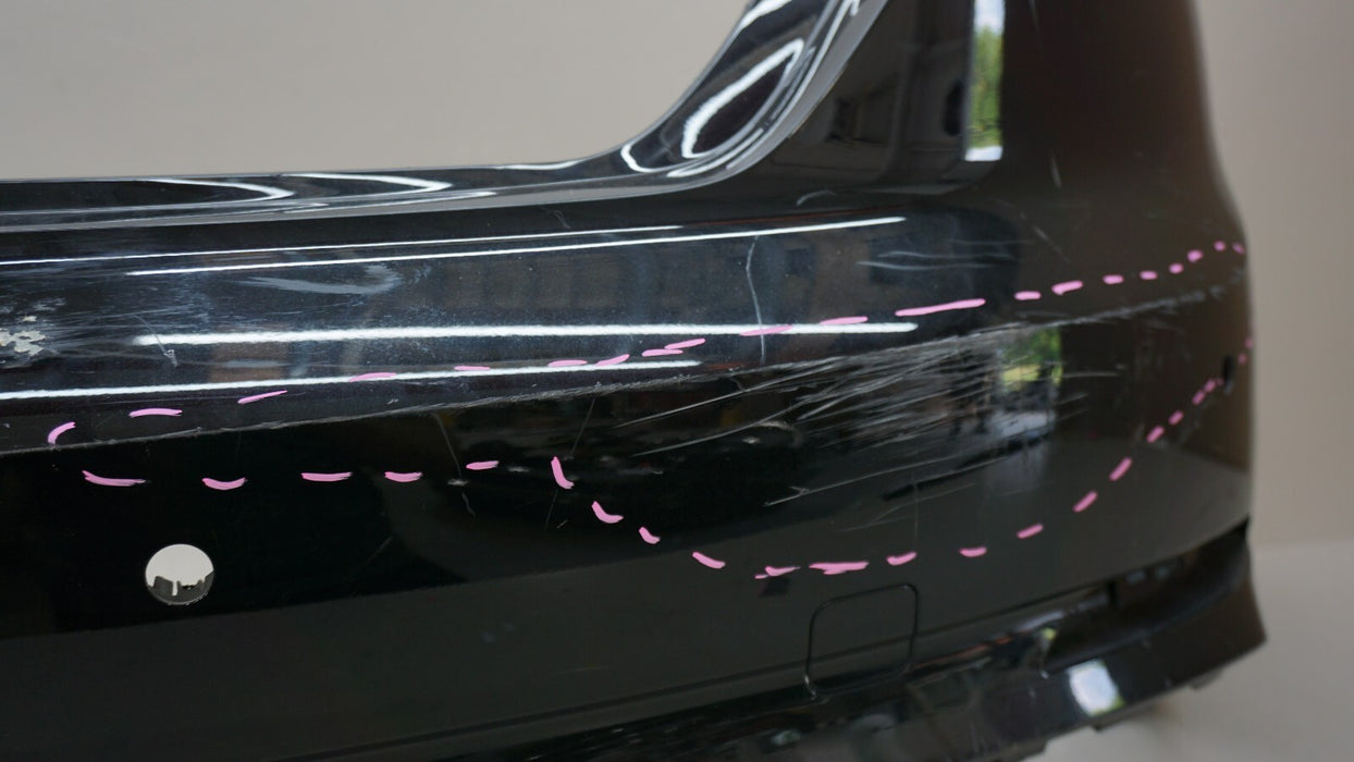 2018-2019 AUDI A5 S-LINE B9 REAR BUMPER COVER OEM 8W6807511 18 19