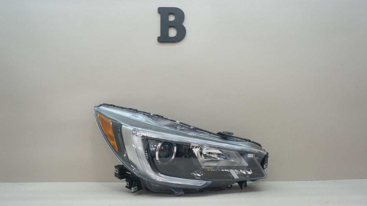 2018-2019 SUBARU LEGACY OUTBACK FRONT RIGHT SIDE HALOGEN WITH LED HEADLIGHT OEM