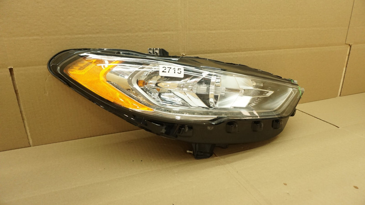2013-2016 FORD FUSION FRONT RIGHT PASSENGER HEADLIGHT HALOGEN OEM 13 14 15 16