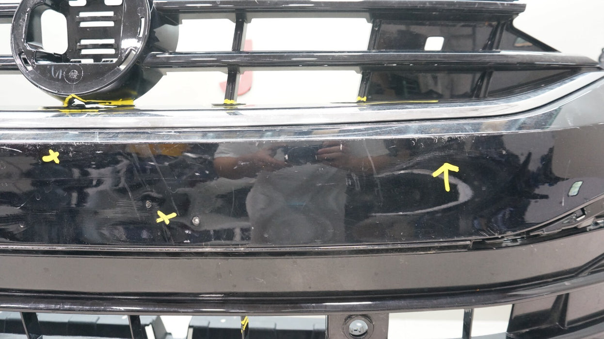 2022-2024 VOLKSWAGEN TIGUAN R LINE FRONT BUMPER COVER WITH GRILLE OEM