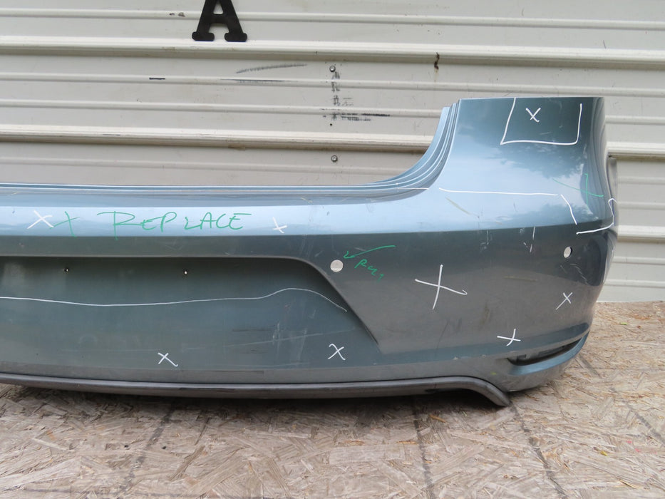 2012-2016 VOLKSWAGEN EOS REAR BUMPER COVER W/ LOWER SPOILER PANEL OEM 1Q0807568
