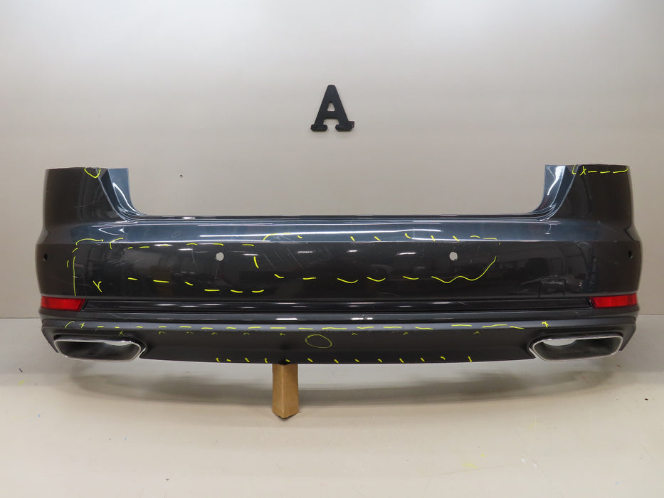 2017 2018 2019 AUDI A4 B9 S-LINE REAR BUMPER COVER OEM