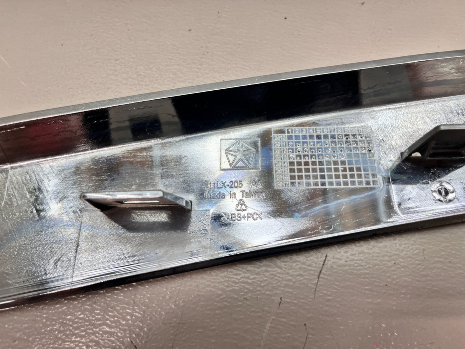 2011-2014 CHRYSLER 300 REAR BUMPER CHROME MOLDING AFTERMARKET