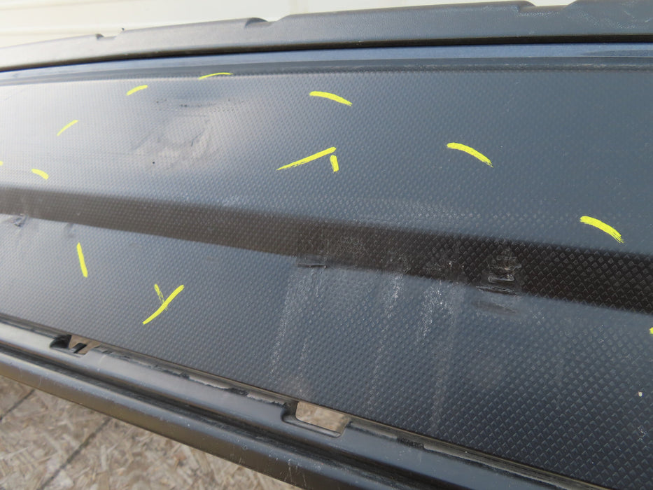 2019-2020 SUBARU FORESTER REAR BUMPER COVER OEM 57704SJ310 W/ SENSOR HOLES